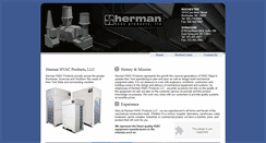 Desktop Screenshot of hermanhvac.com